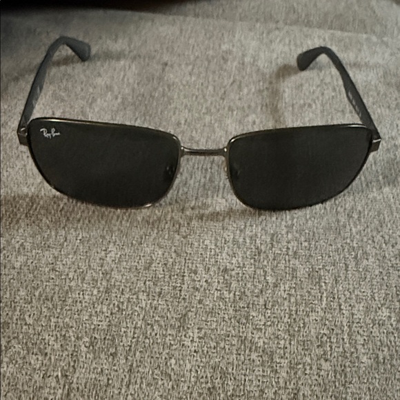 Ray-Ban Dark Gray Sunglasses for Men - Picture 1 of 2